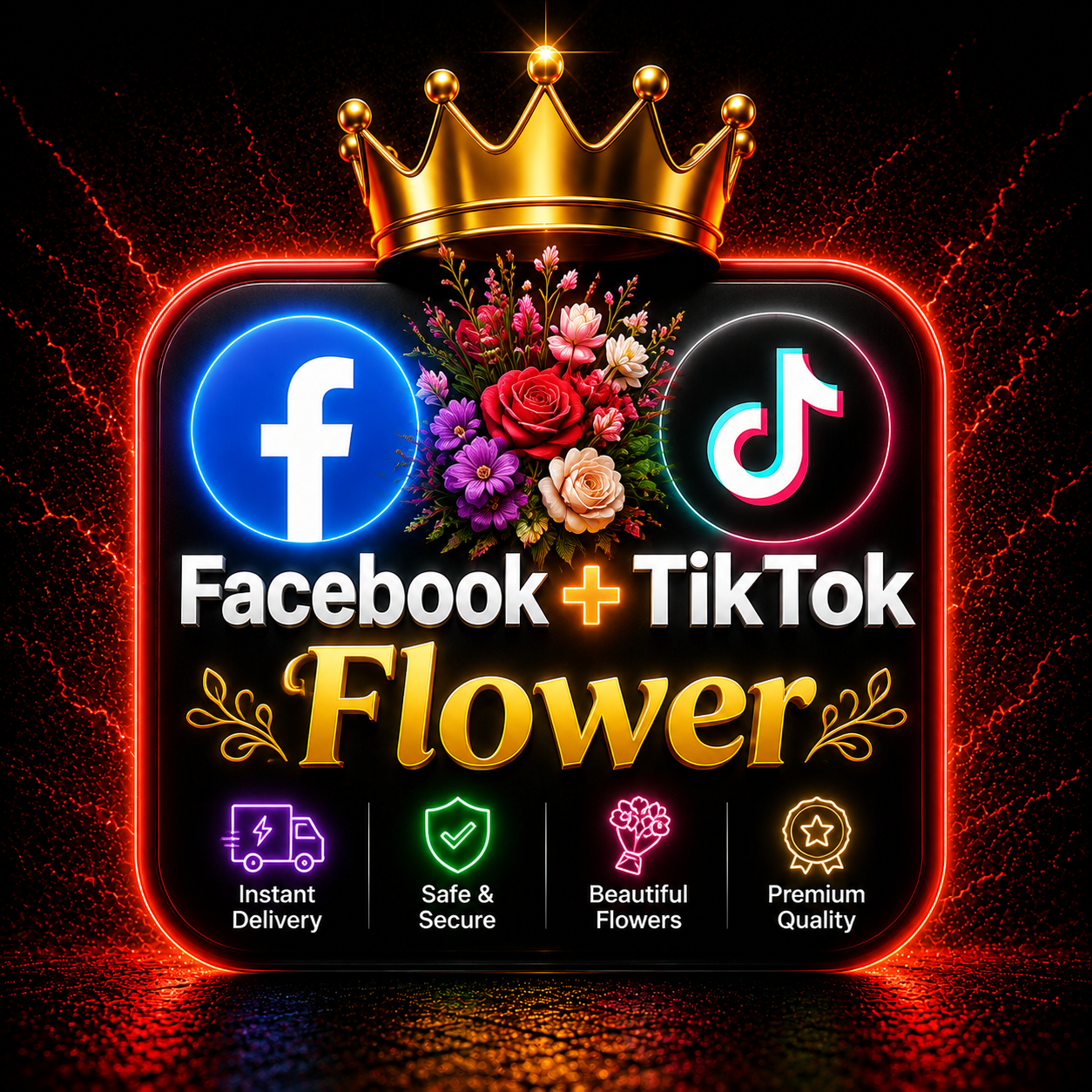 FACEBOOK + TIKTOK FOLLOWERS
